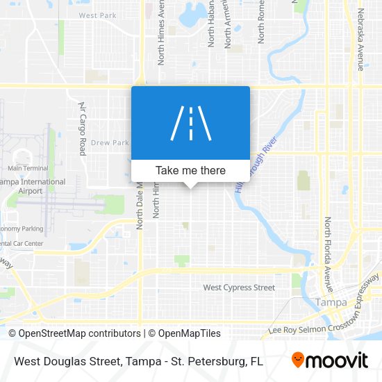 Mapa de West Douglas Street