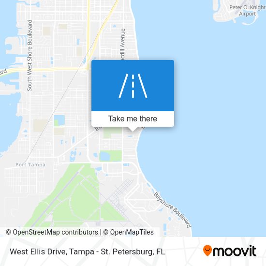 Mapa de West Ellis Drive