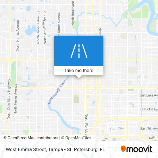 West Emma Street map