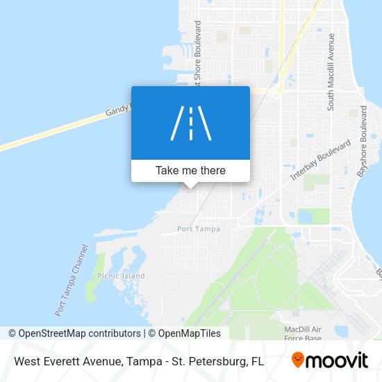 Mapa de West Everett Avenue