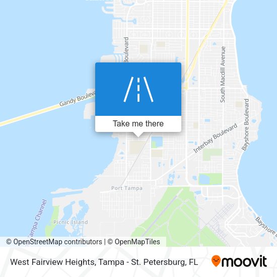 Mapa de West Fairview Heights