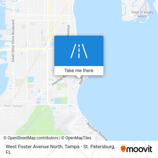 Mapa de West Foster Avenue North