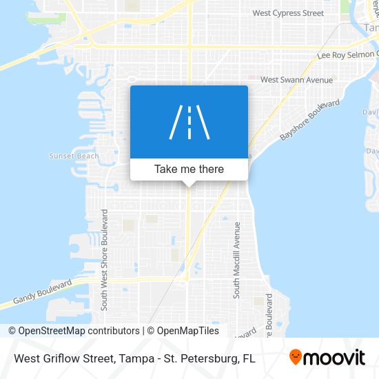 Mapa de West Griflow Street