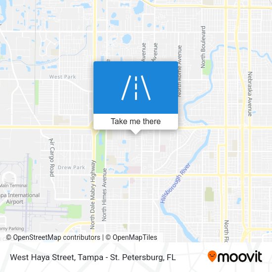 West Haya Street map