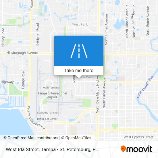 West Ida Street map