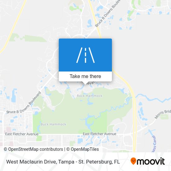Mapa de West Maclaurin Drive