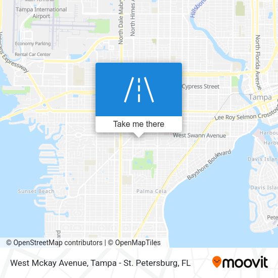 West Mckay Avenue map
