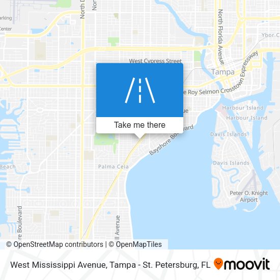 Mapa de West Mississippi Avenue