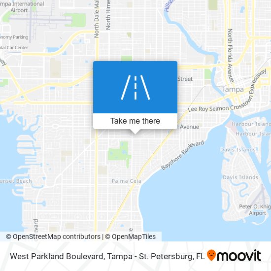 Mapa de West Parkland Boulevard