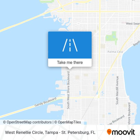 Mapa de West Renellie Circle