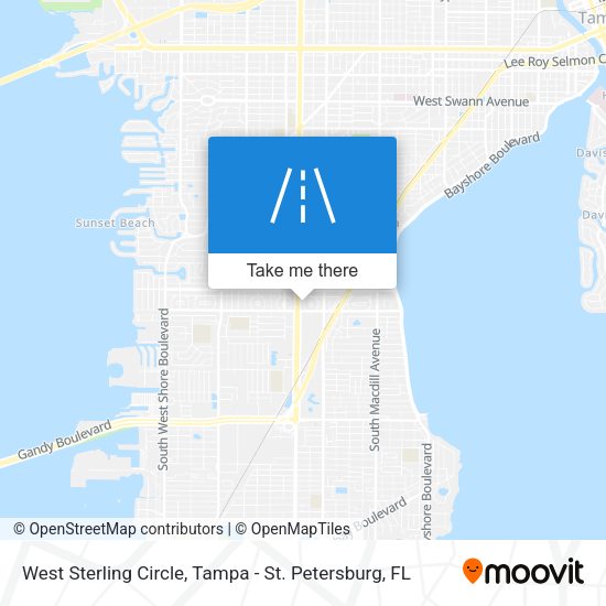 Mapa de West Sterling Circle