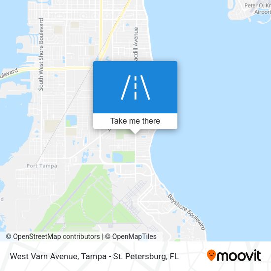 Mapa de West Varn Avenue