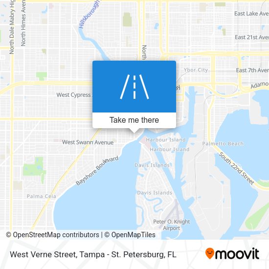 Mapa de West Verne Street