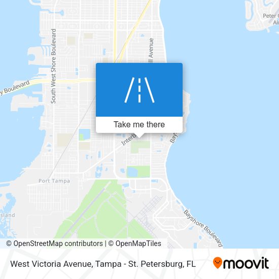 Mapa de West Victoria Avenue