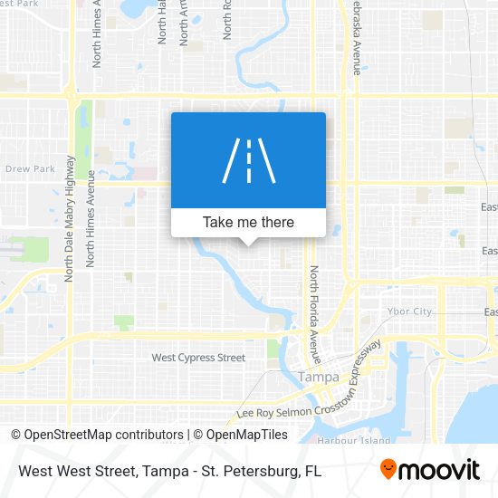 Mapa de West West Street