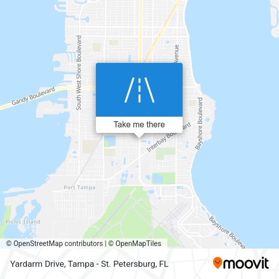 Yardarm Drive map