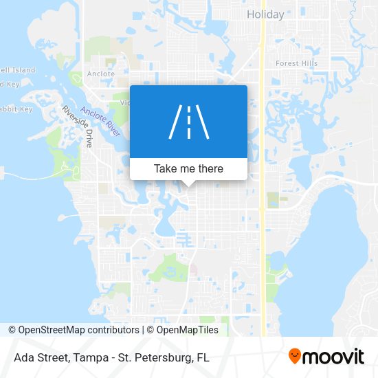 Mapa de Ada Street
