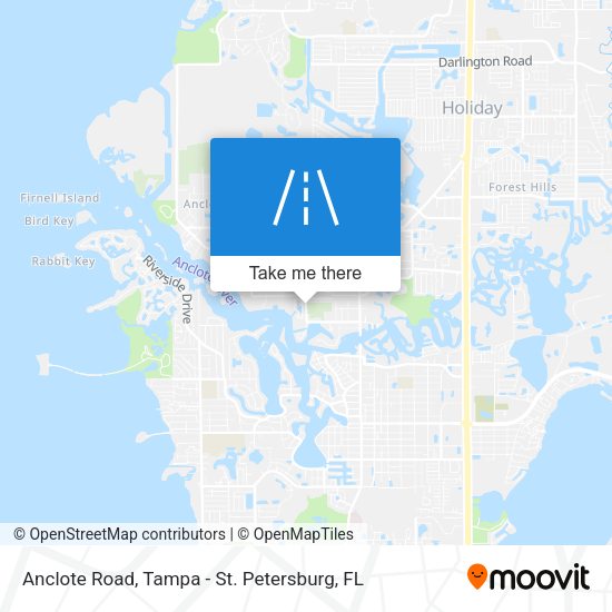 Anclote Road map