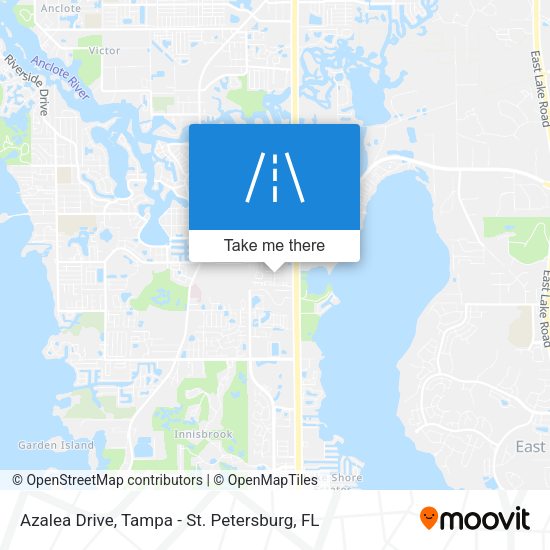 Azalea Drive map