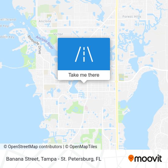 Banana Street map
