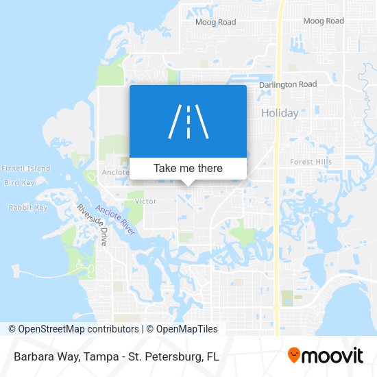 Barbara Way map