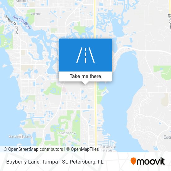 Bayberry Lane map