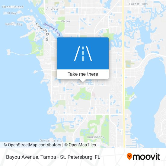 Bayou Avenue map