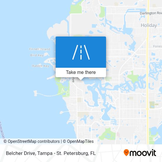 Belcher Drive map