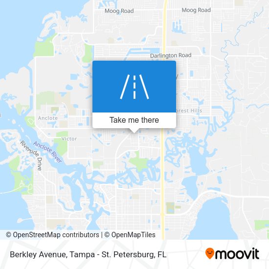 Berkley Avenue map