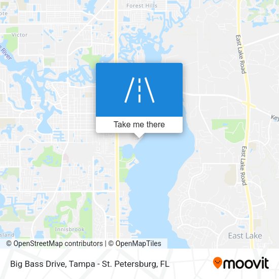 Big Bass Drive map