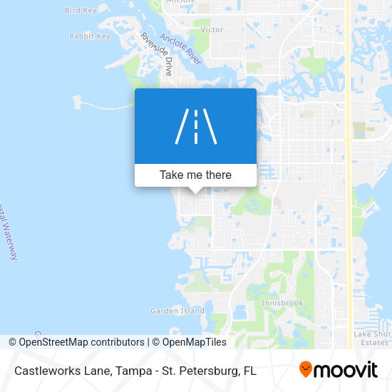 Castleworks Lane map