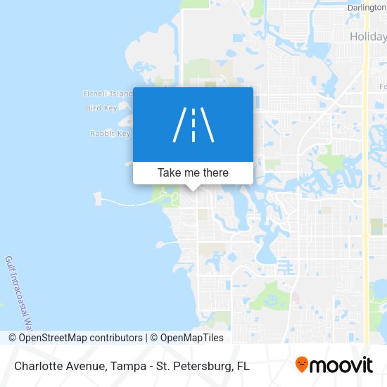 Mapa de Charlotte Avenue