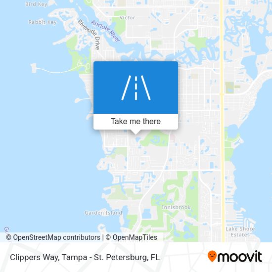 Clippers Way map