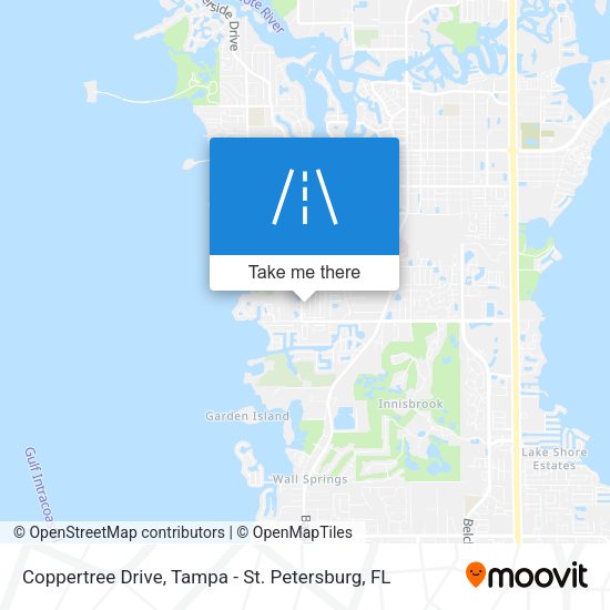 Mapa de Coppertree Drive