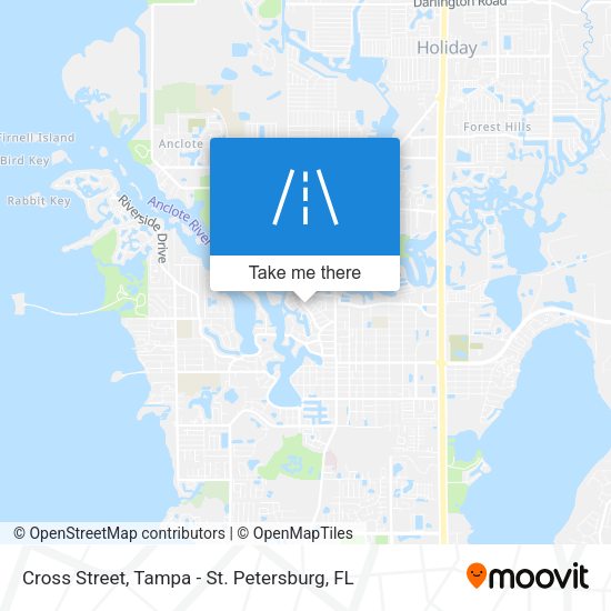 Cross Street map