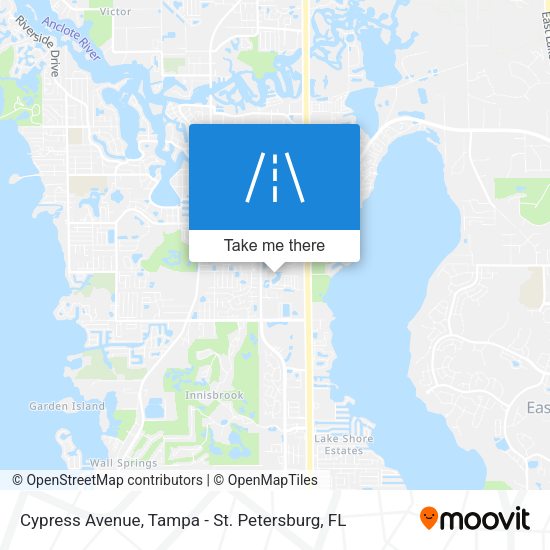 Mapa de Cypress Avenue