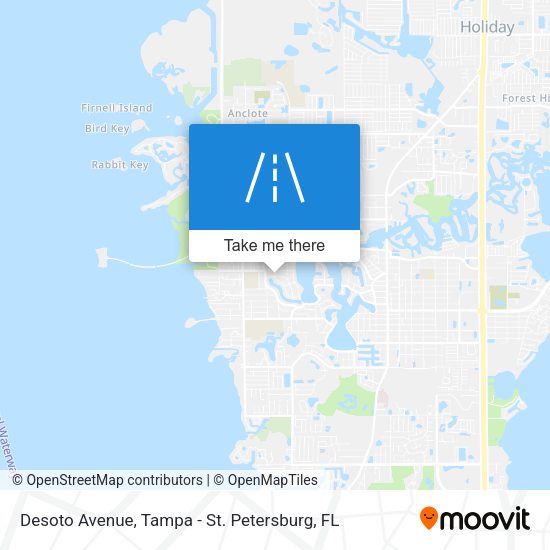 Desoto Avenue map