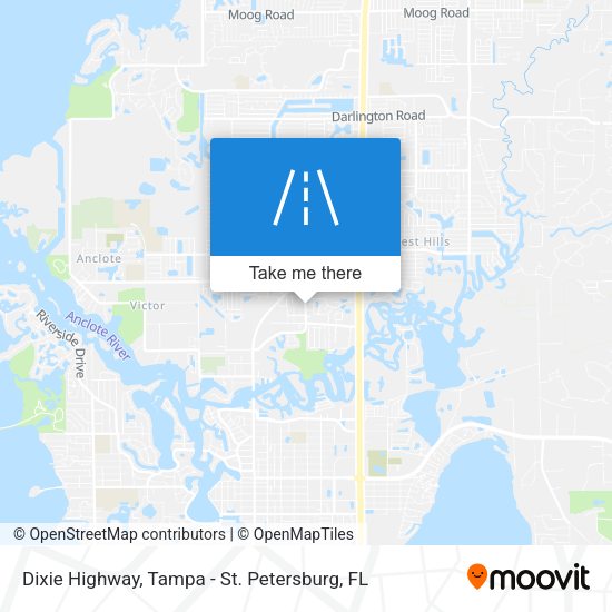 Dixie Highway map