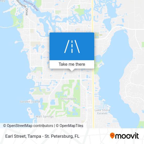 Earl Street map