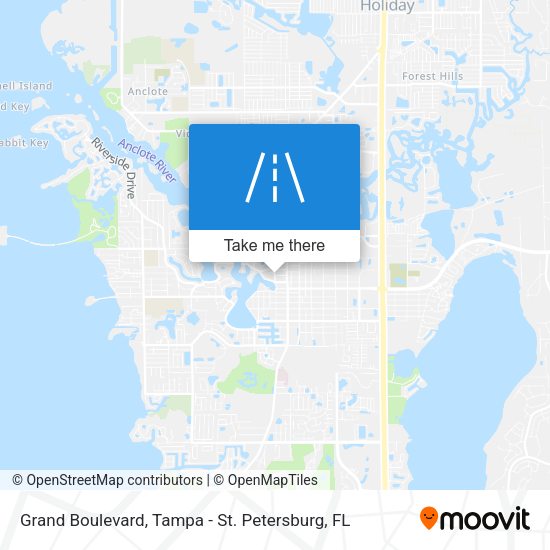 Grand Boulevard map