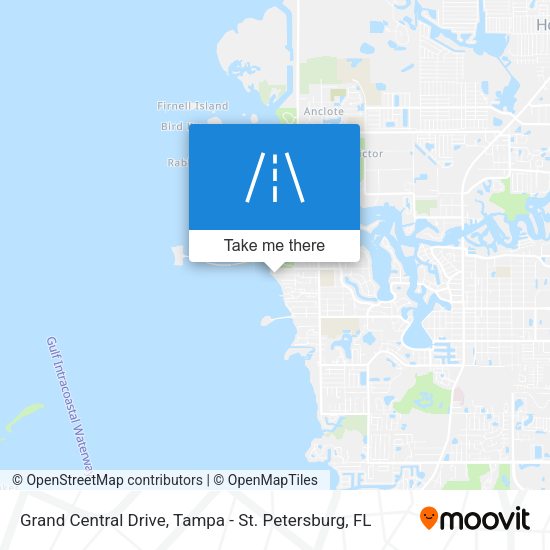 Mapa de Grand Central Drive