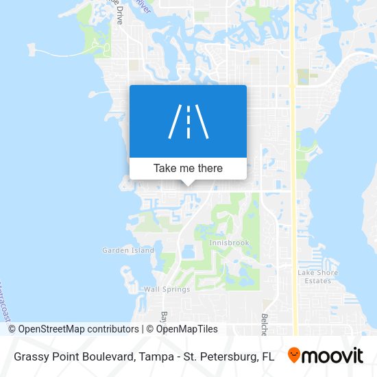Grassy Point Boulevard map