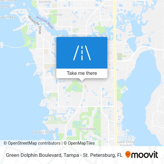 Green Dolphin Boulevard map