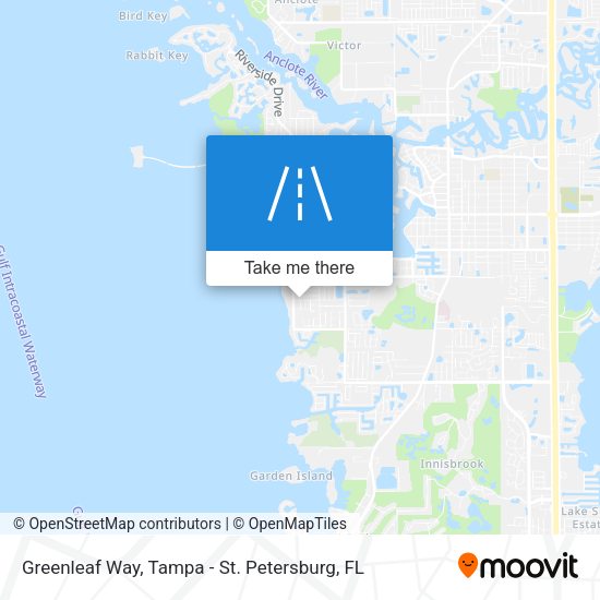 Greenleaf Way map