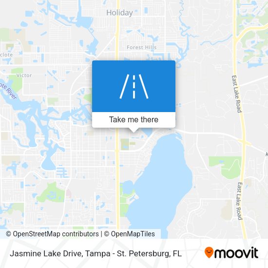Jasmine Lake Drive map