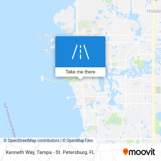 Kenneth Way map