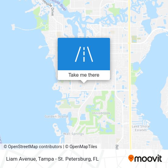 Liam Avenue map