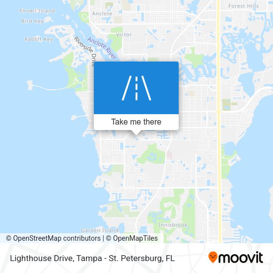 Lighthouse Drive map