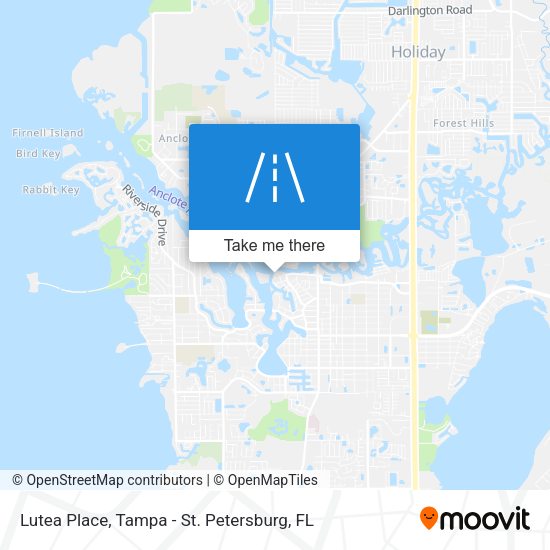 Mapa de Lutea Place