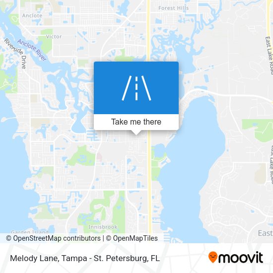 Melody Lane map